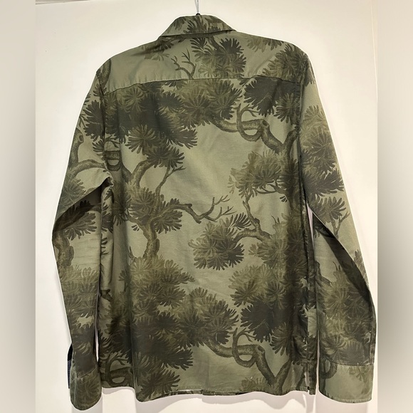 Botanical print button down shirt - Picture 2 of 4